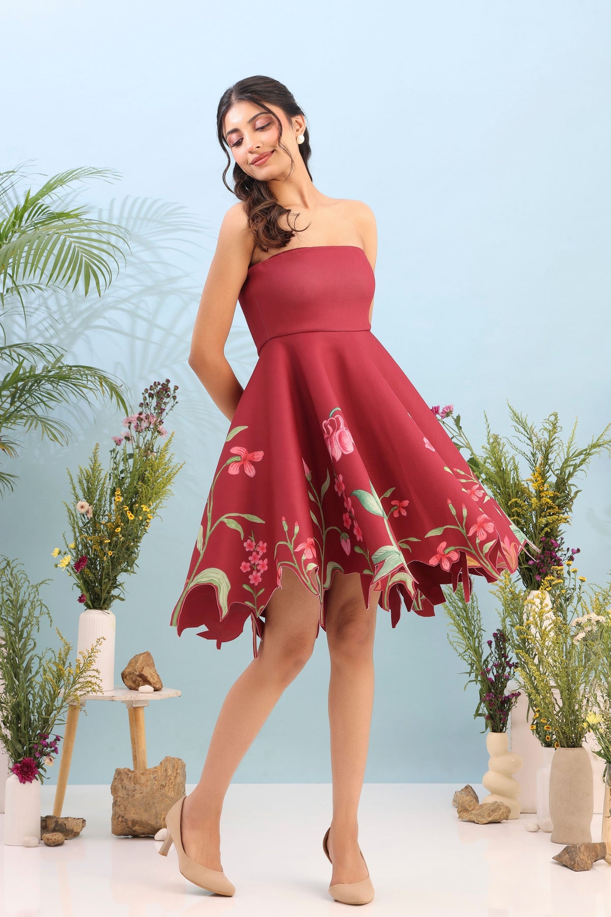 Short Printed Dress