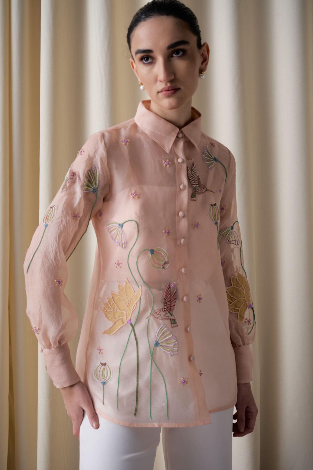 Mystic Peach Ensemble Co-ord Set