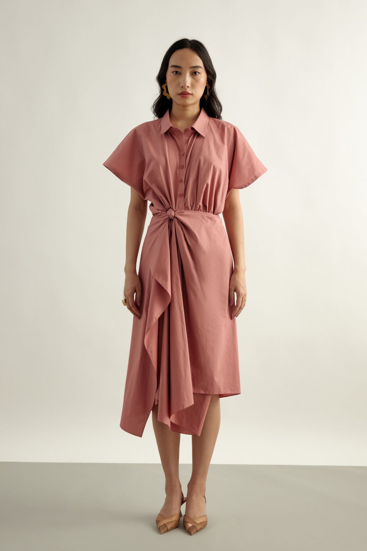 Echo Petal Layered Dress