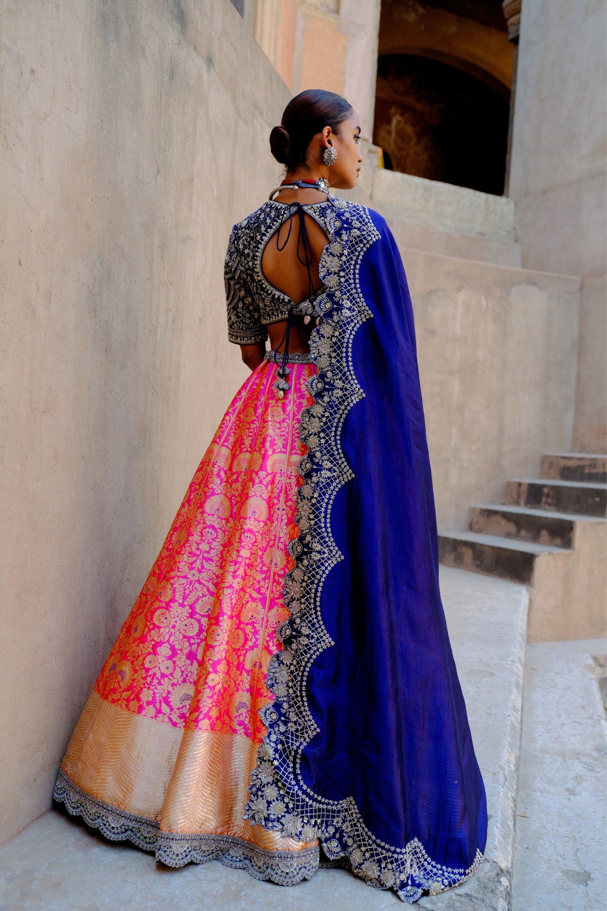 Hot Pink Lehenga Set