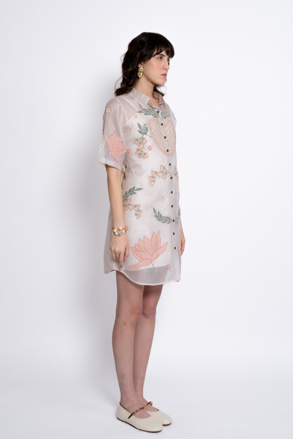 Ivory Amora Shirt Dress