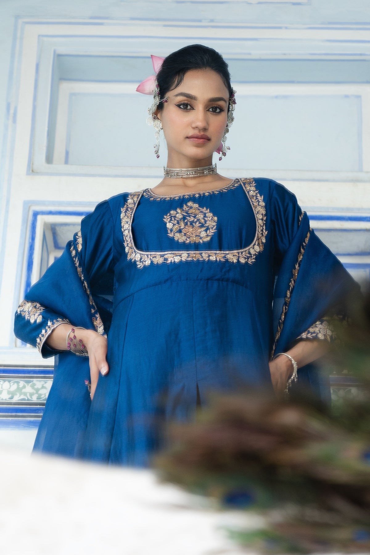 Floral Mughal Anarkali