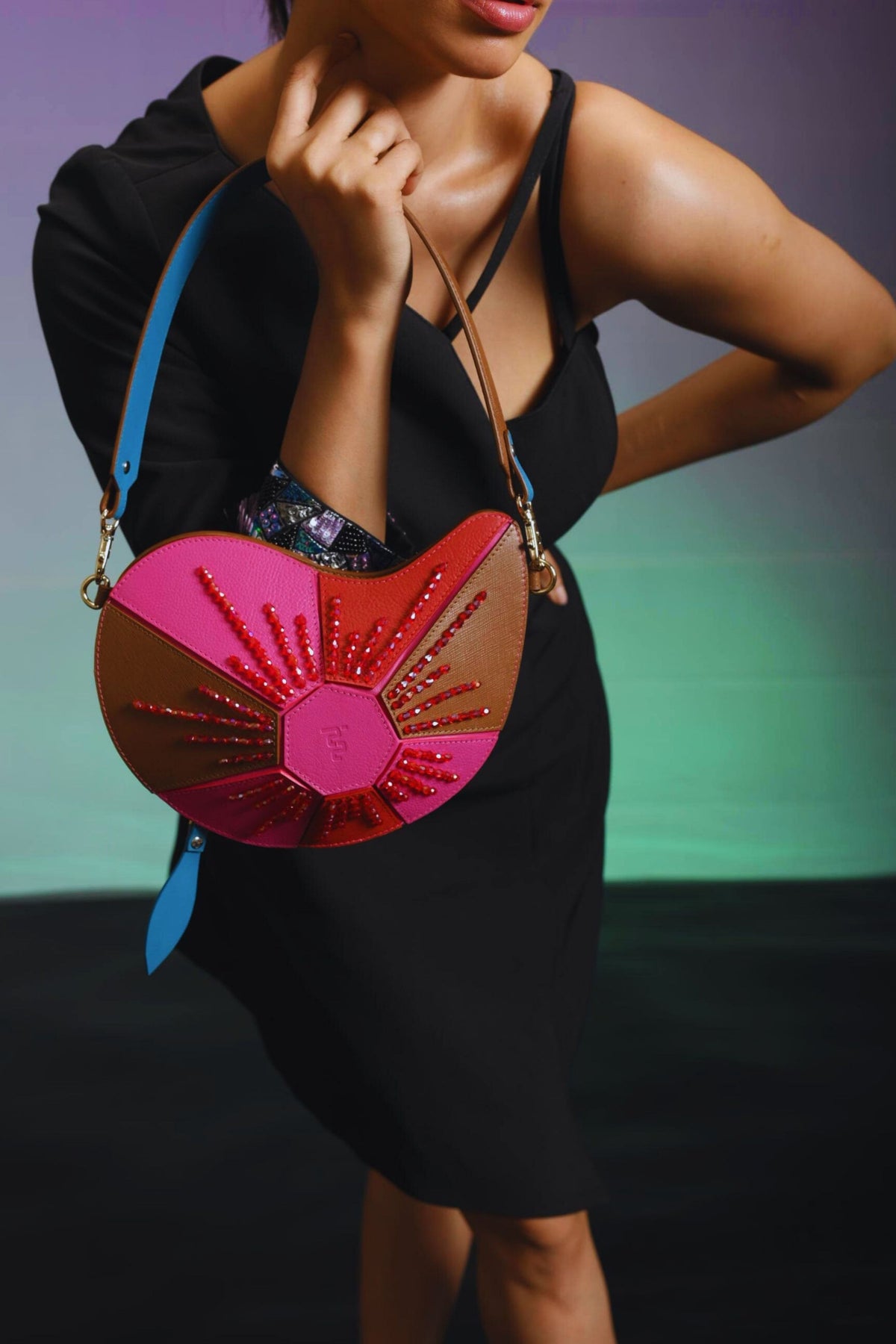 Crystal Pink Kerry Bag