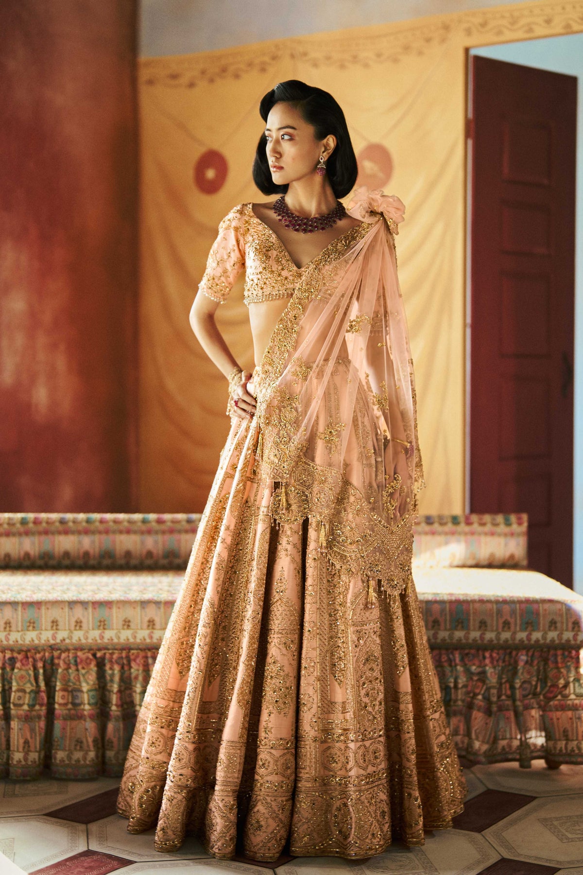 Rosantara Bridal Lehenga Set