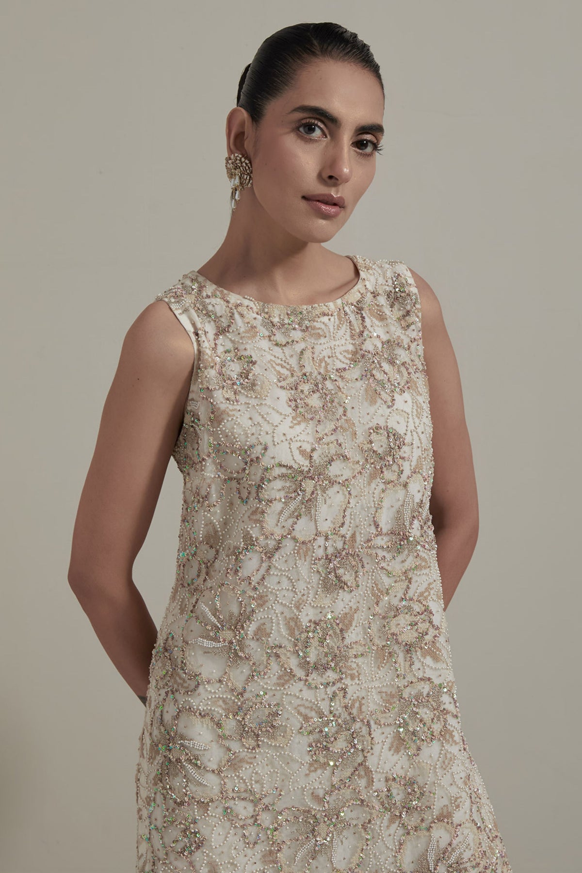 Embroidered Sharara Set