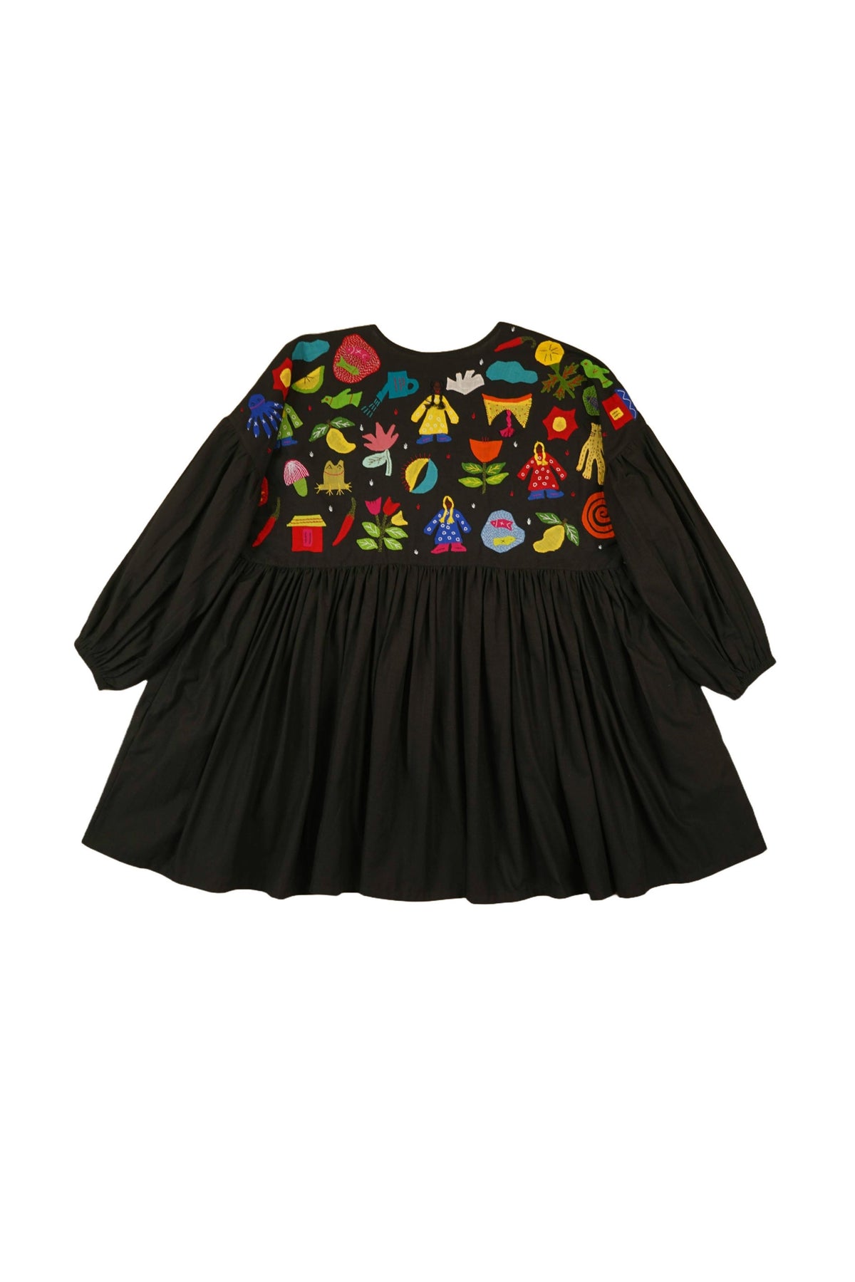 Black Flourish Dress