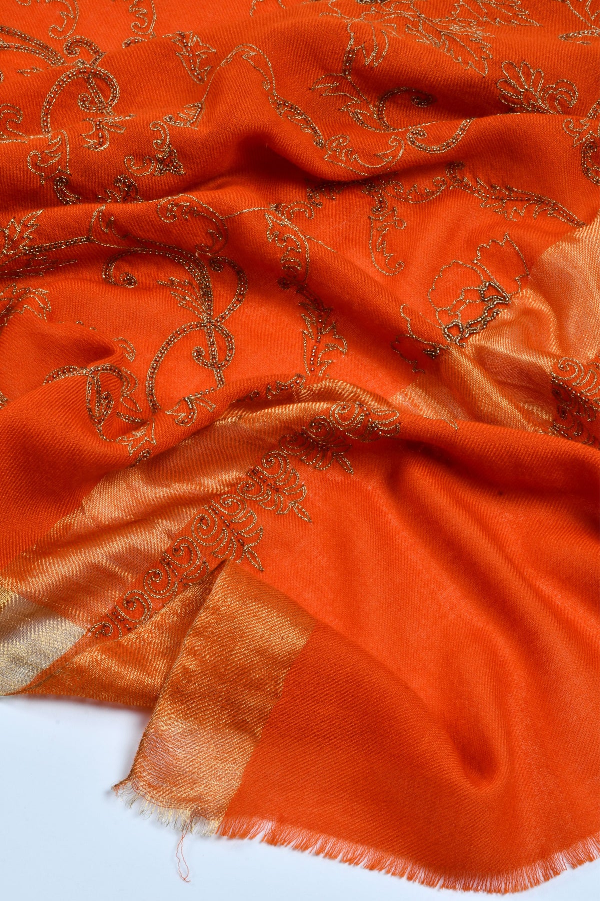 Cashmere Gold Vintage With Floral