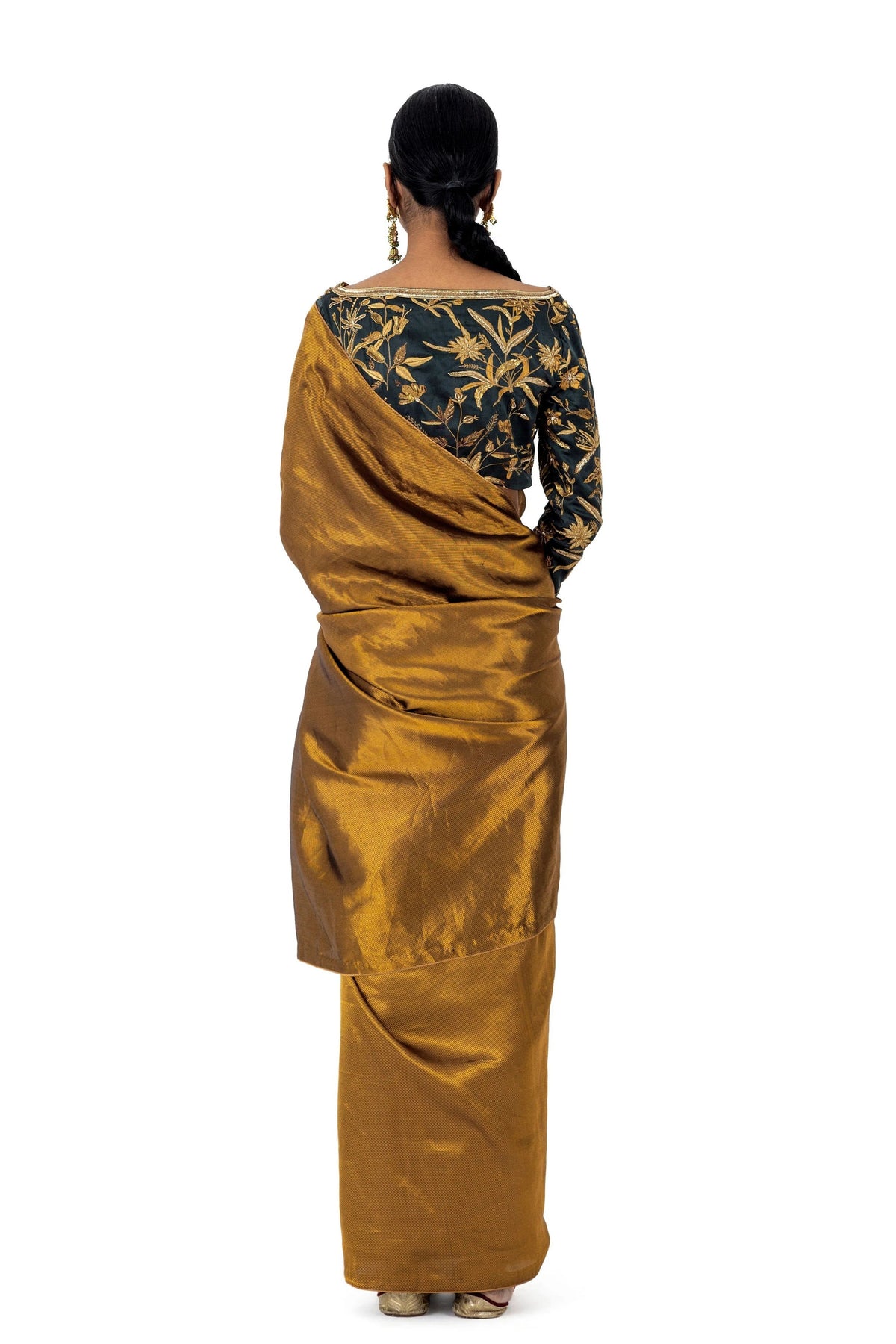 Sunehari Gold Saree
