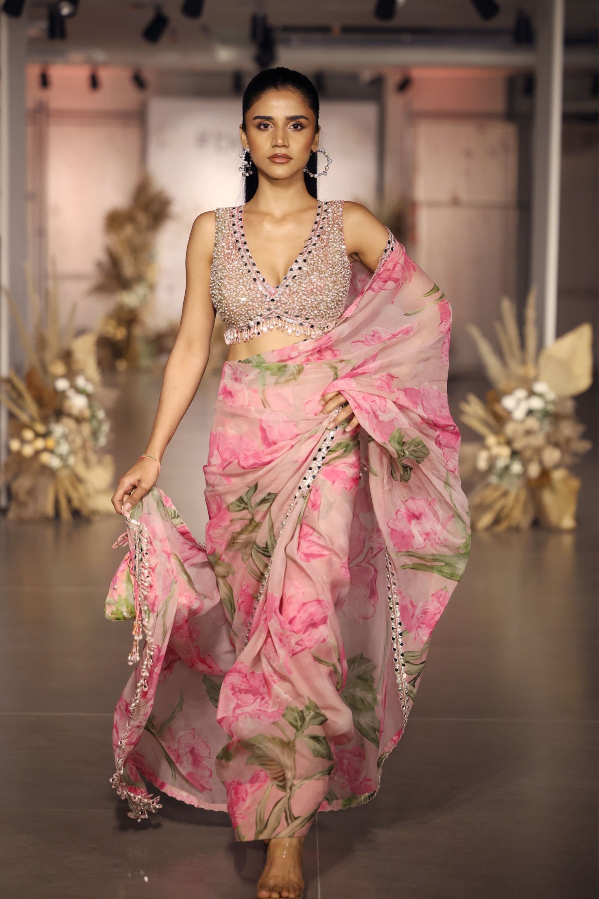 The Eden Noir Saree