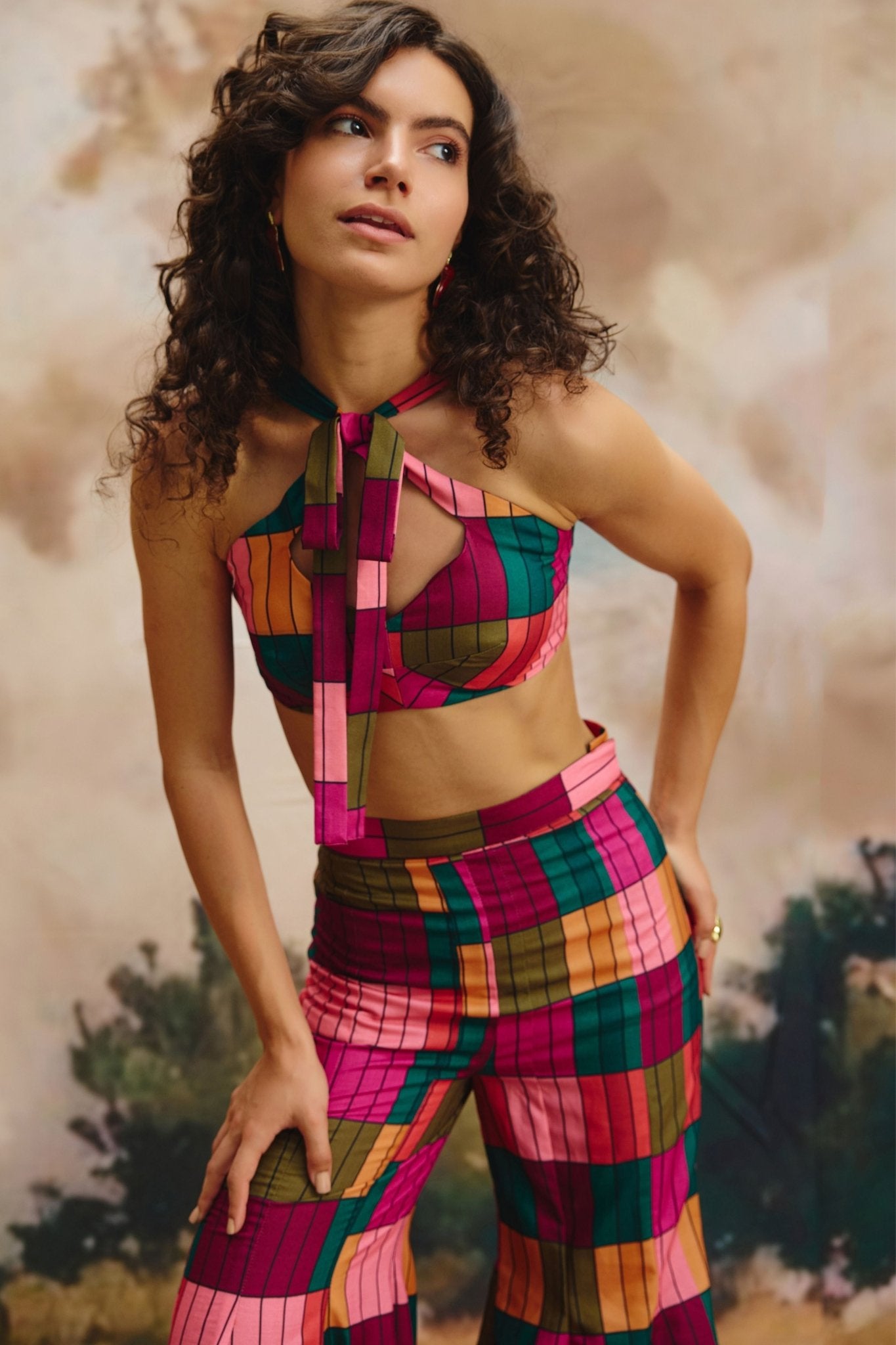 Mosaic Top - ZIP BY Payal & Zinal - Elahe