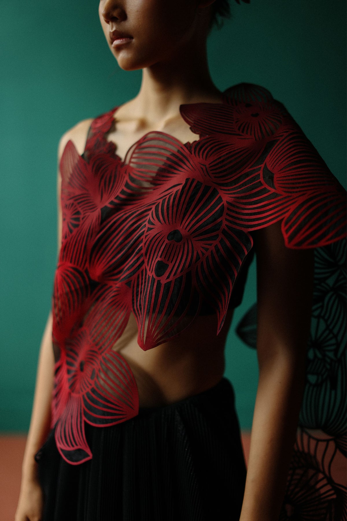 Orchid Gauze Saree