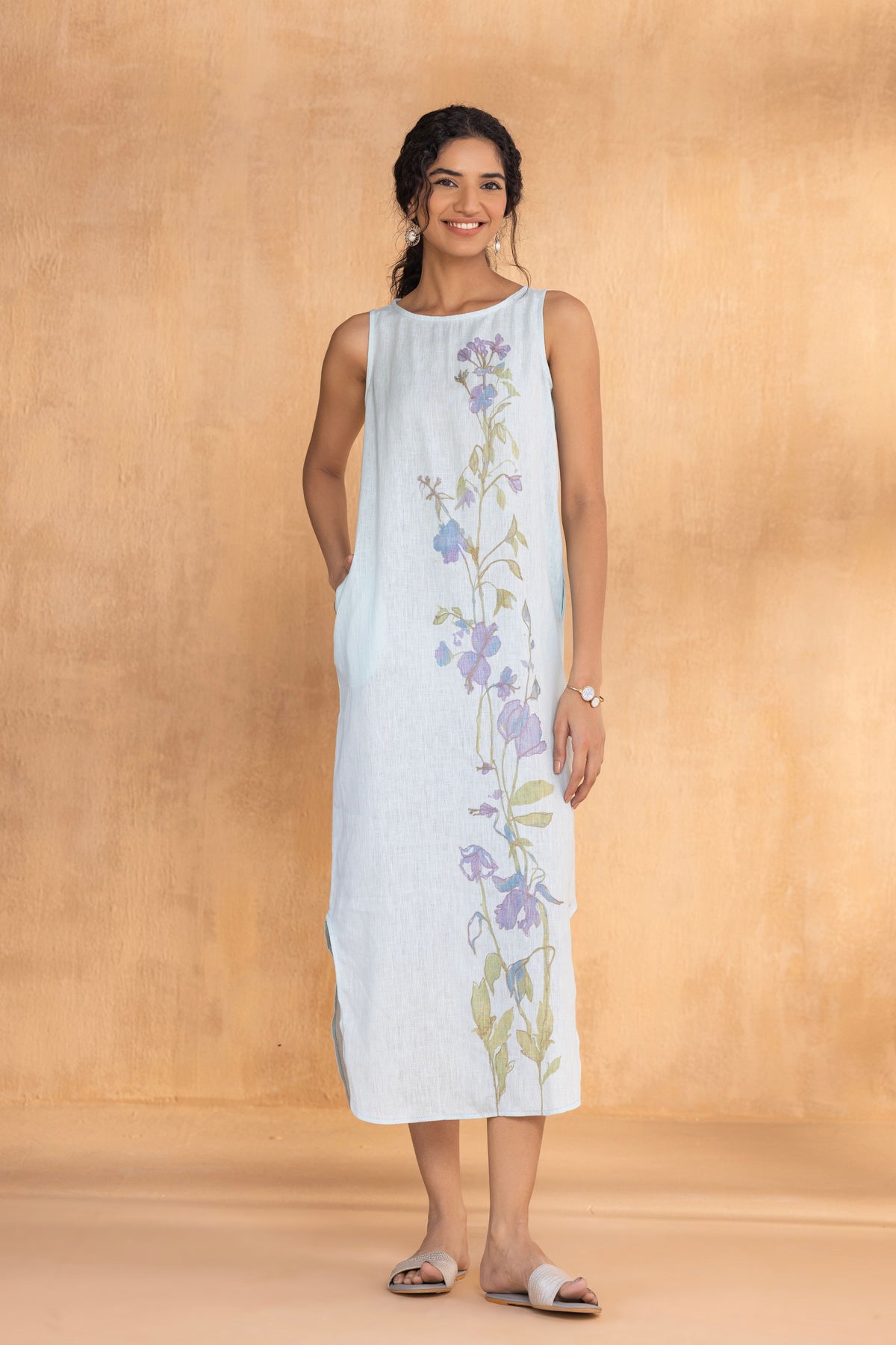 Watercolour Roots Dress