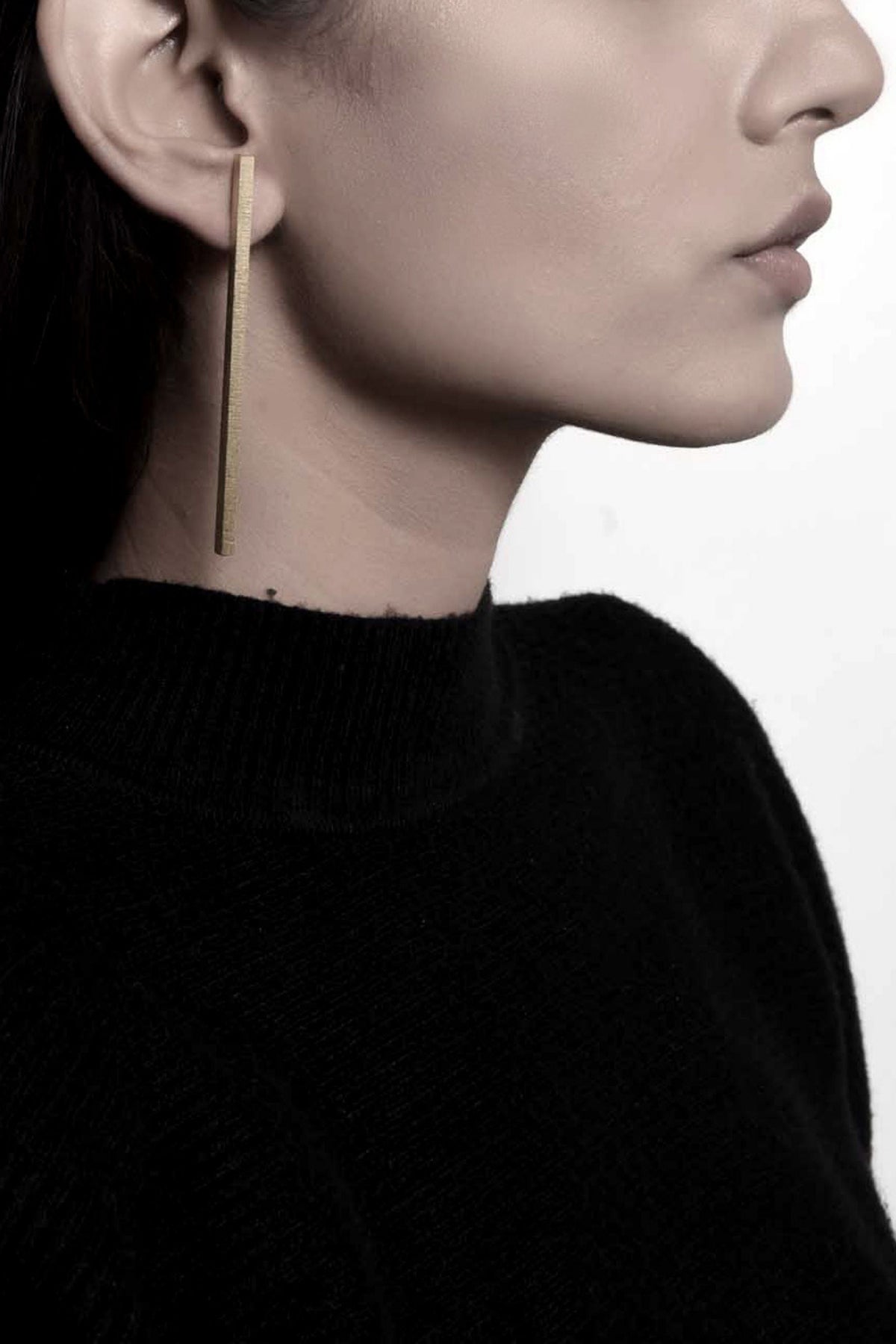 Less Is More Silver Earrings