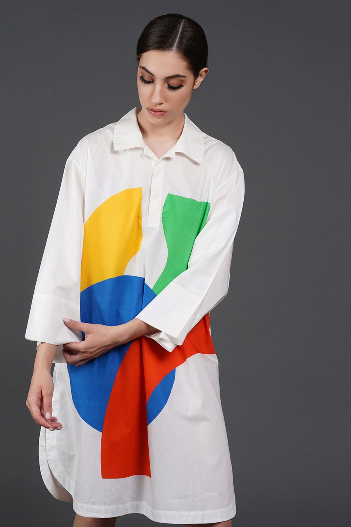 Offwhite Multi Colourwed Dress