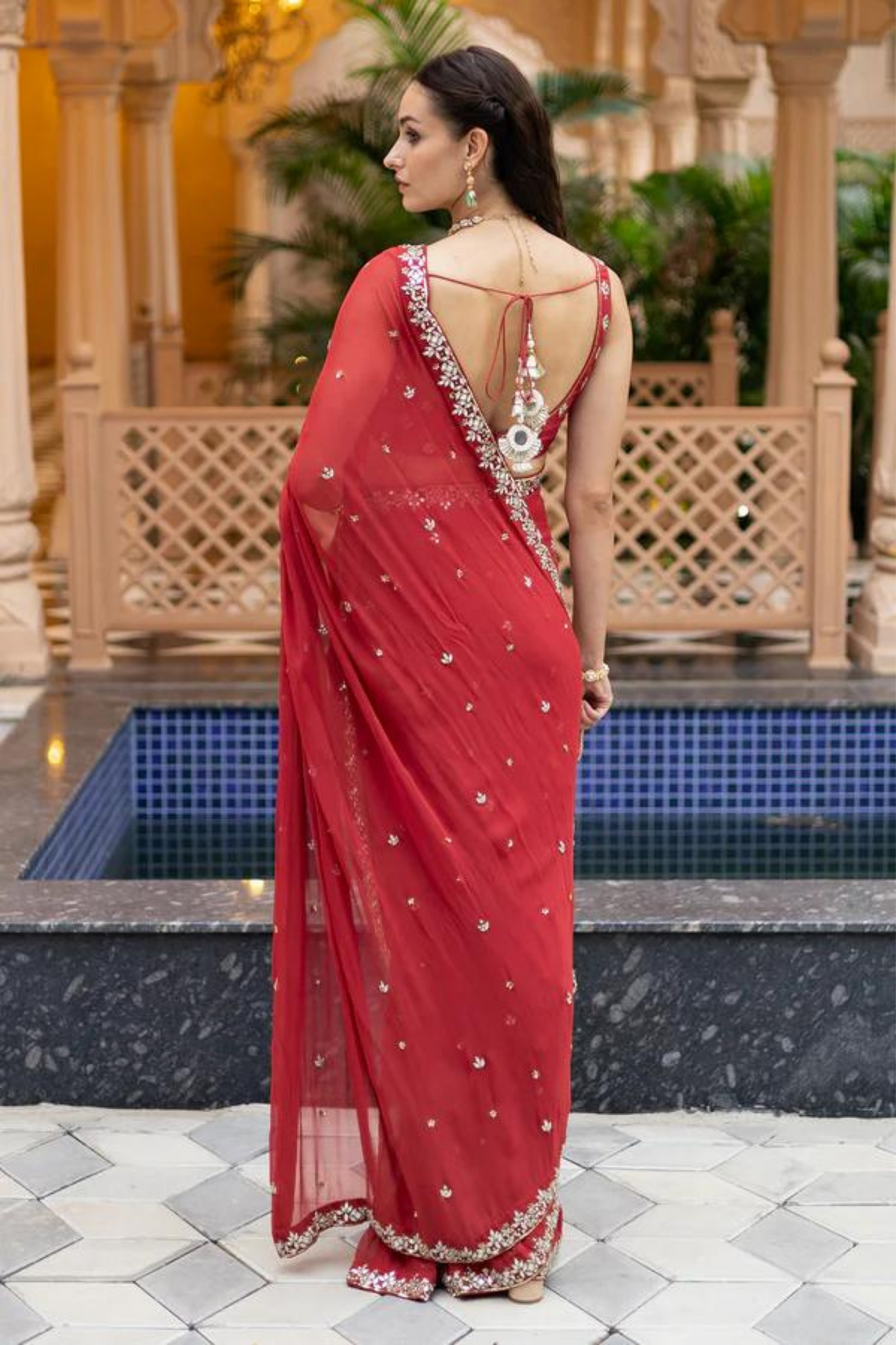 Gajjri Saree Set