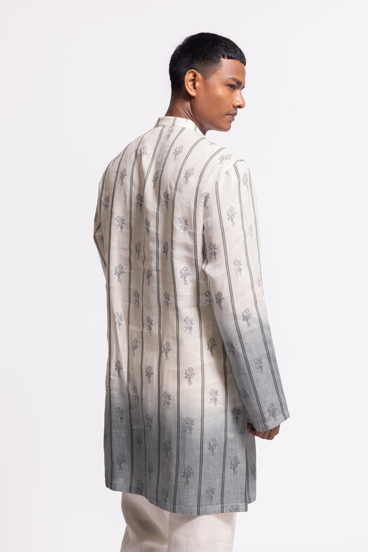 Printed Short Kurta With Pockets