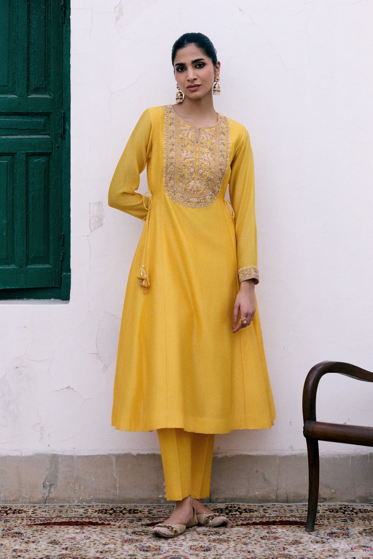 Sunlit Heirloom Anarkali Set