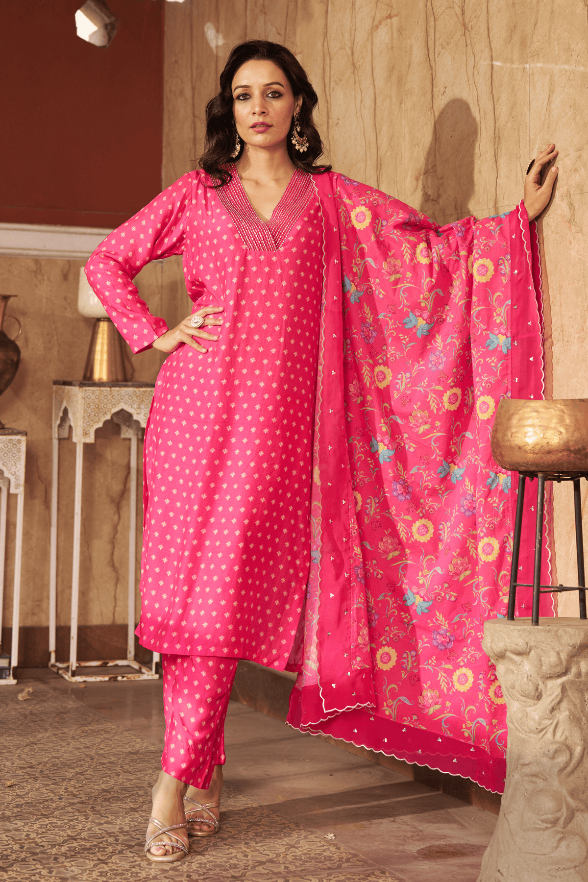 Bia Pink Kurta Set