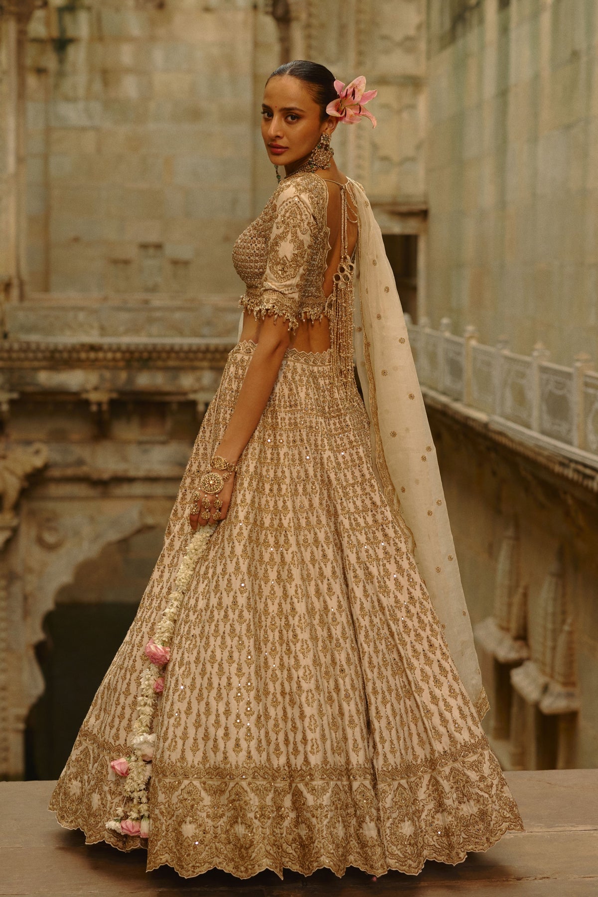 Monga Lehenga Set
