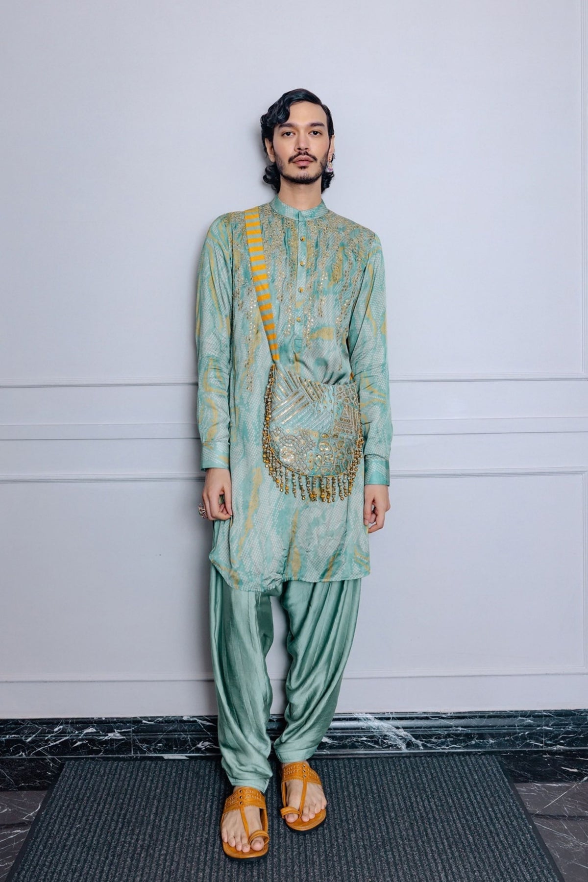 Sage Green Kurta Set