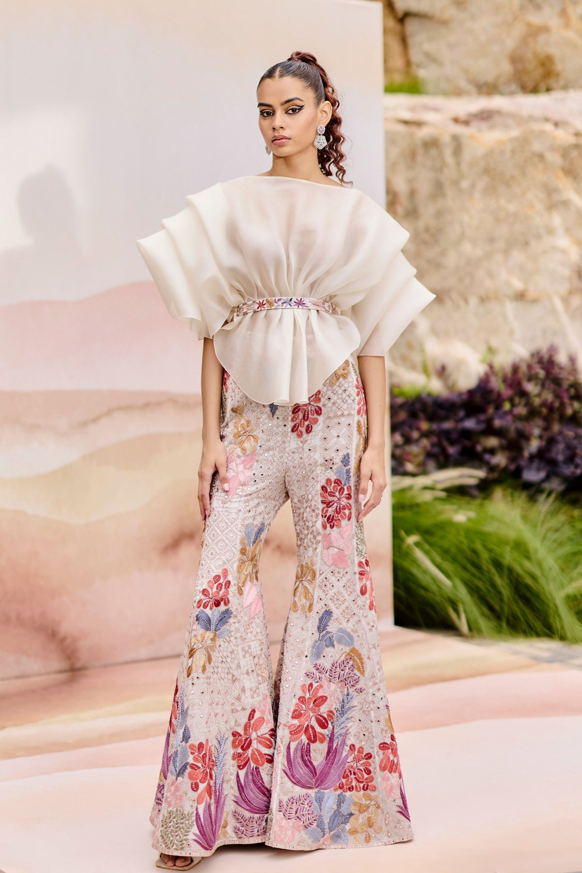 Thistle Sharara Set