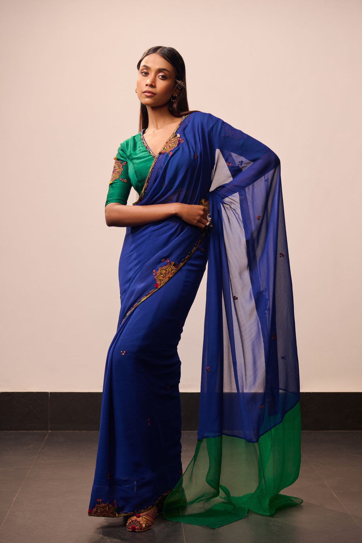 Mor Saree Set