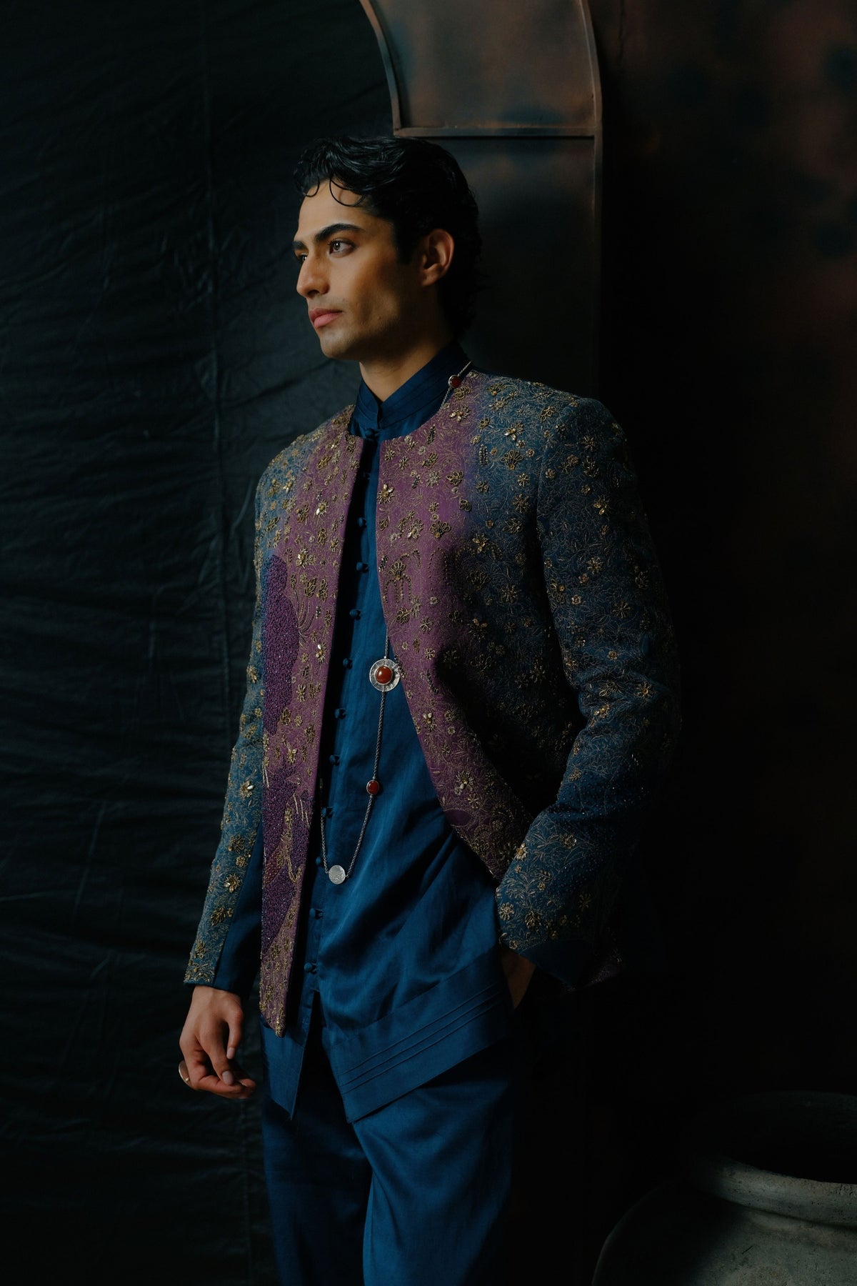 Kanha Short Jacket Set