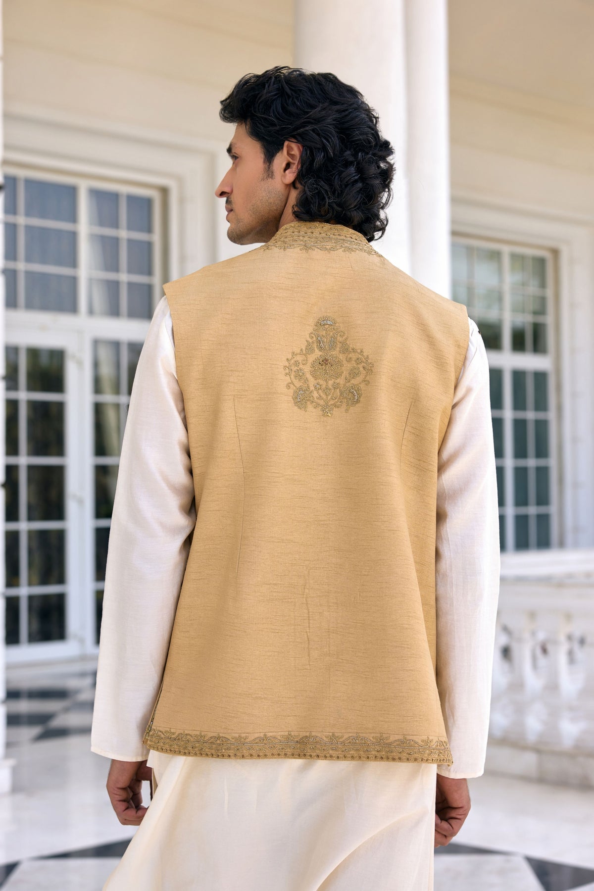 Nazeer Textured Bandi Set