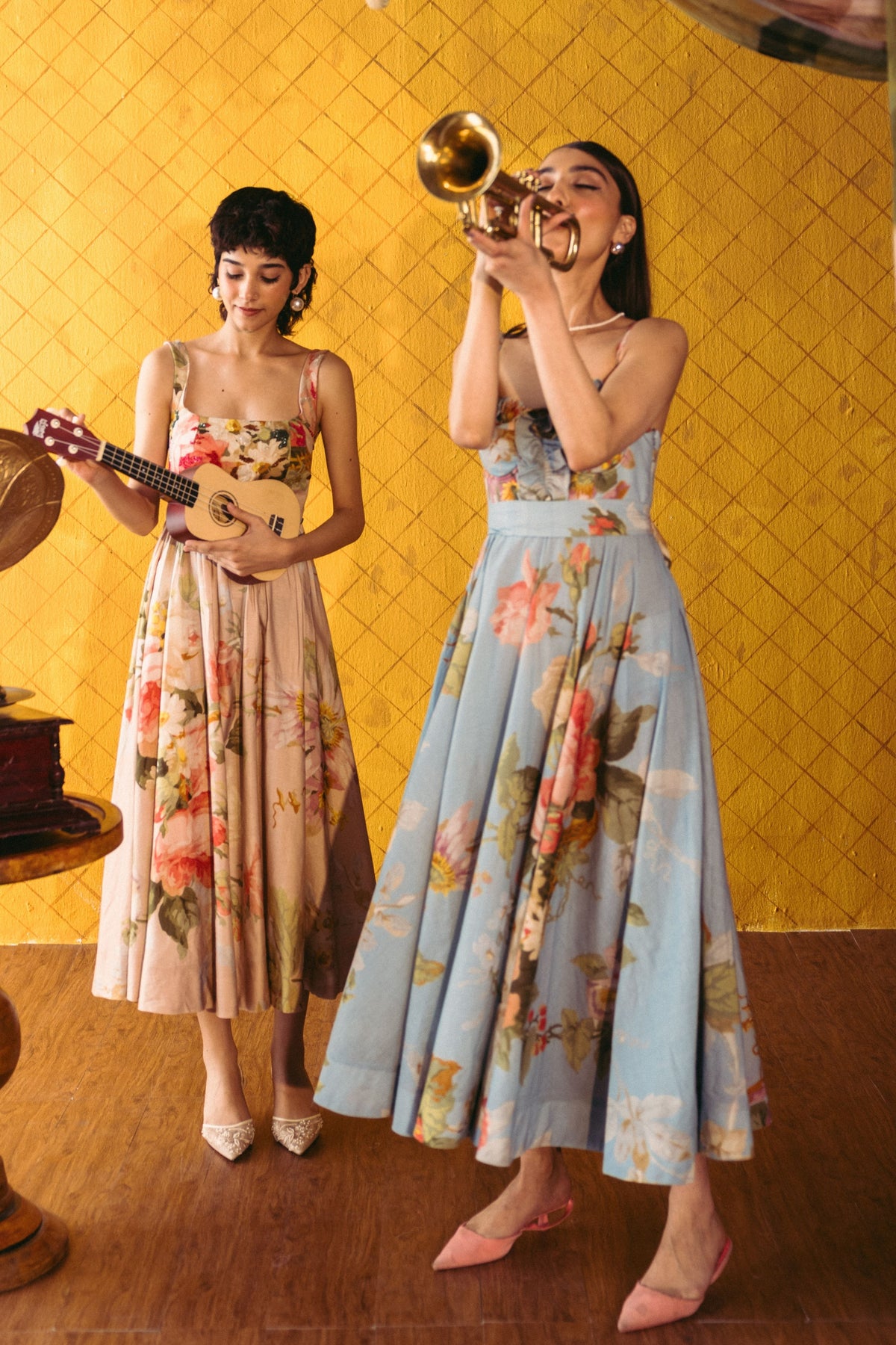 Taffy Cotton Frills Dress