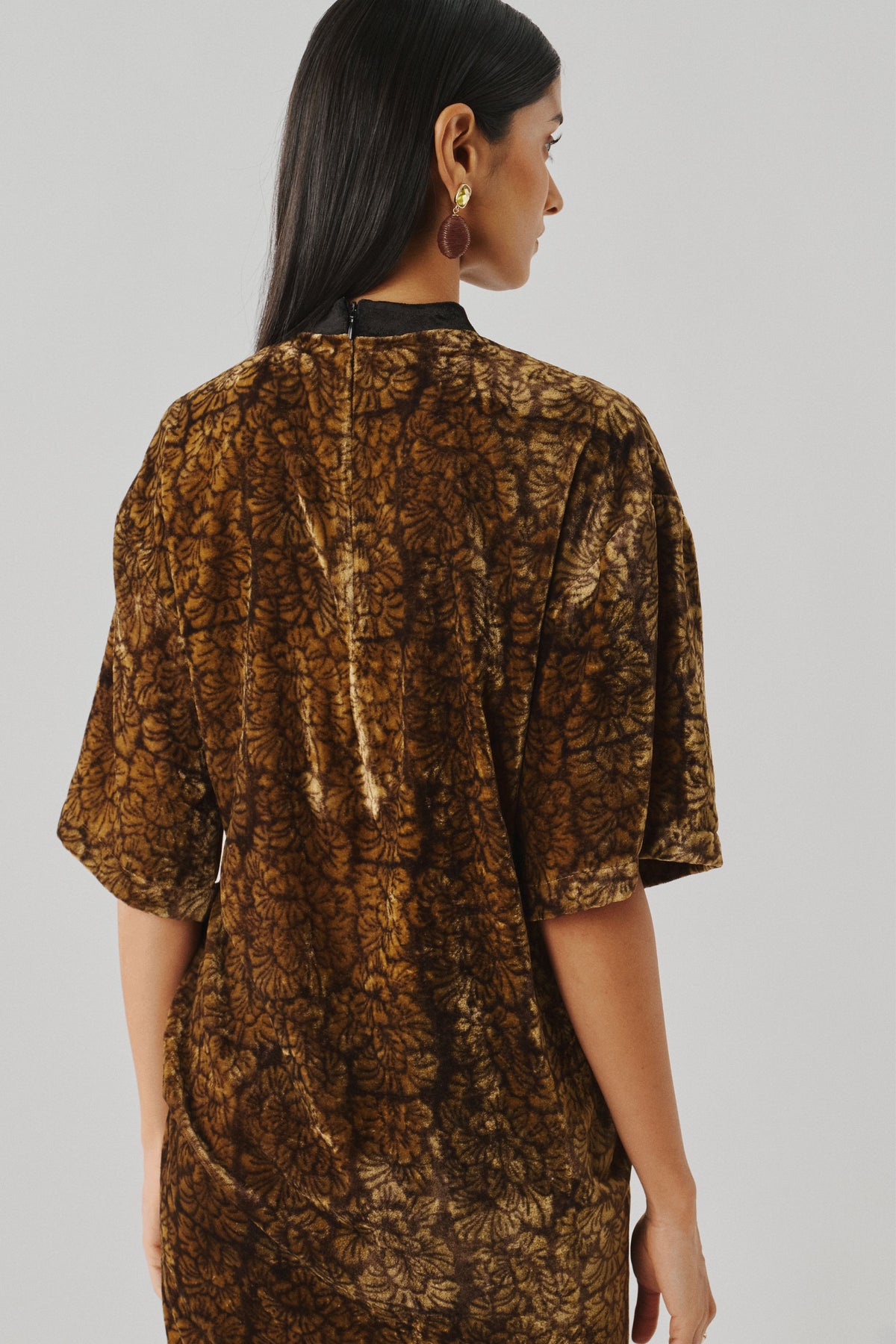 Bronze Hour T-Shirt Dress