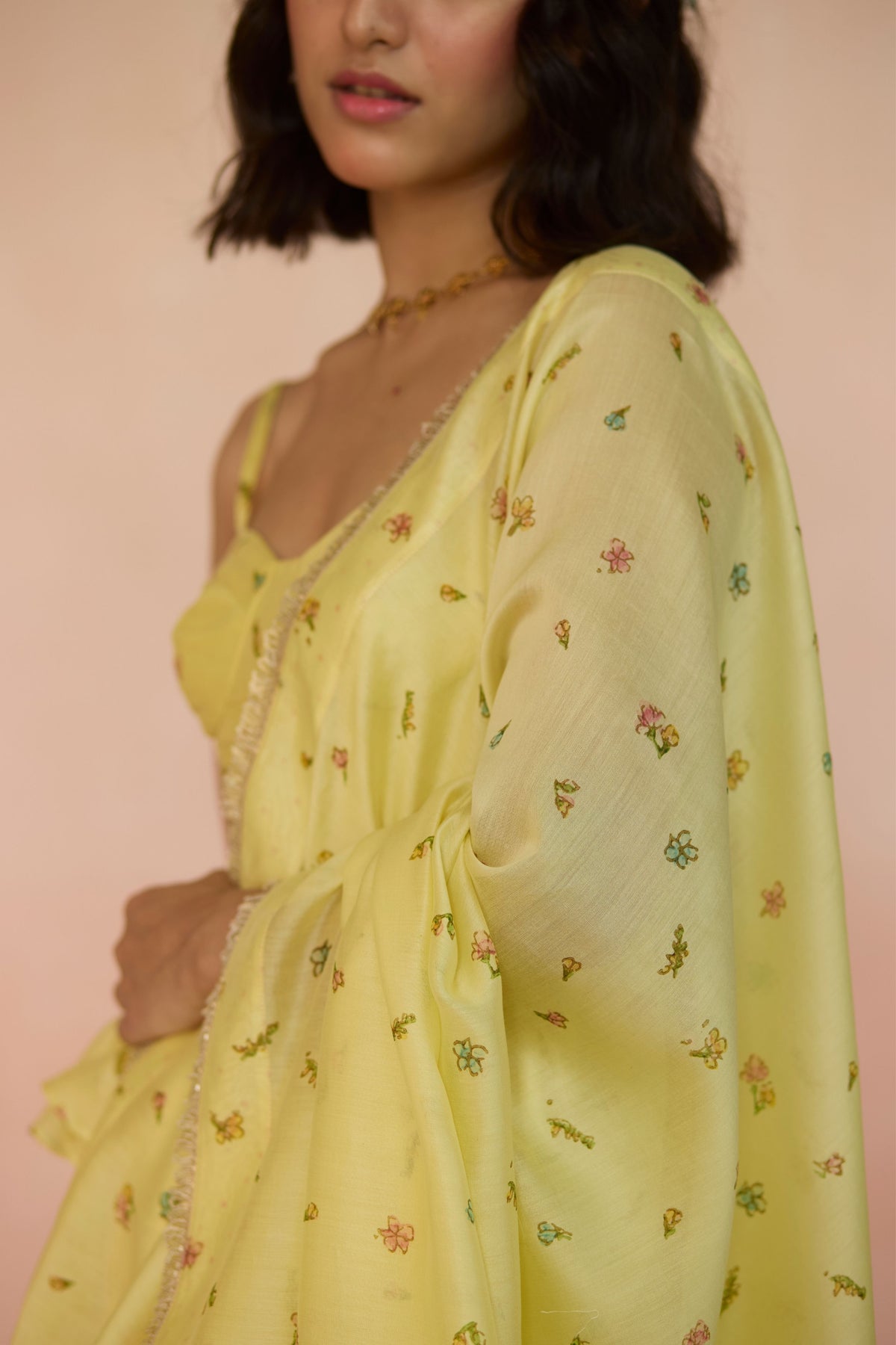 Peela Silk Saree