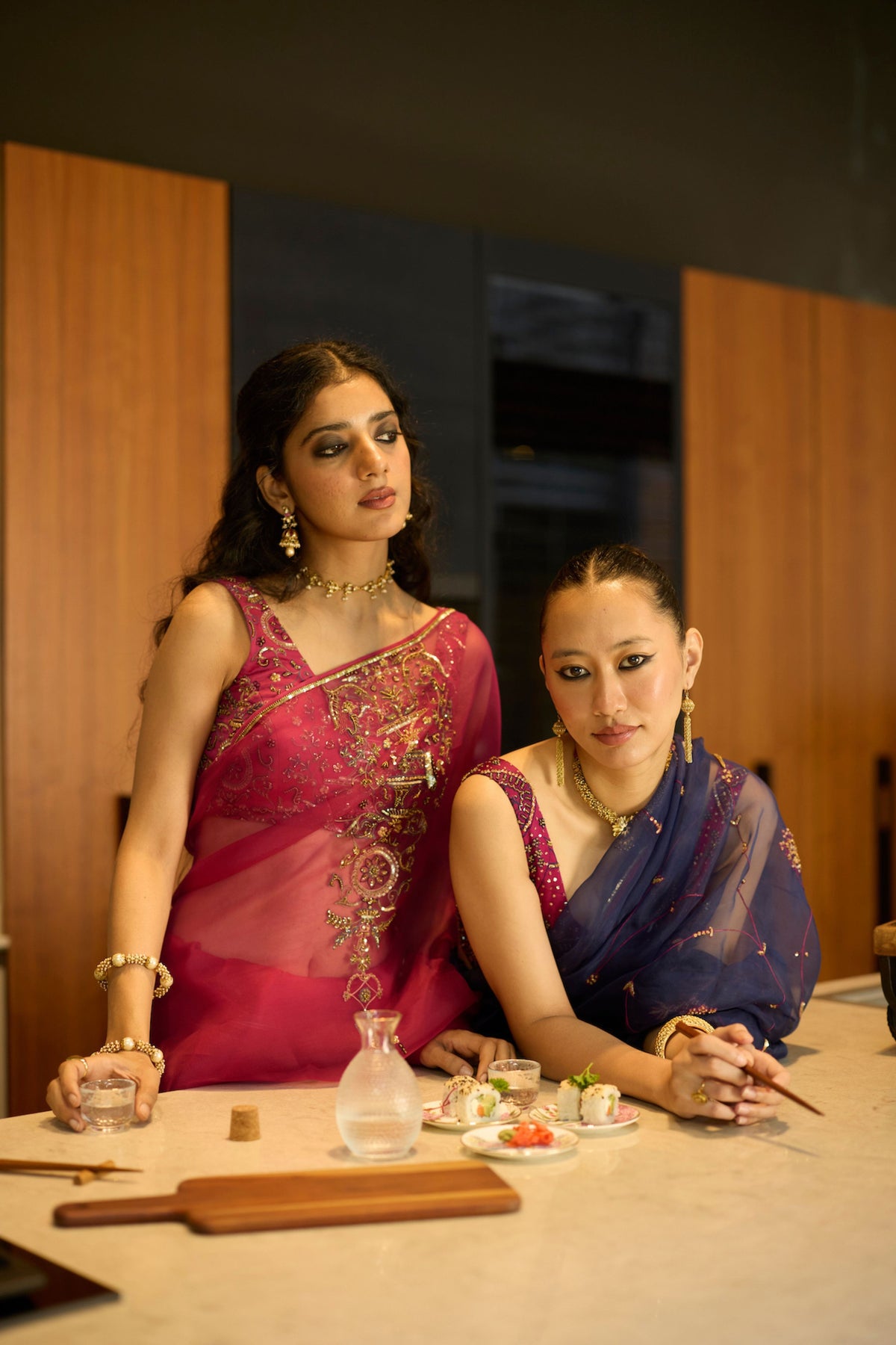 Blue Naad Saree