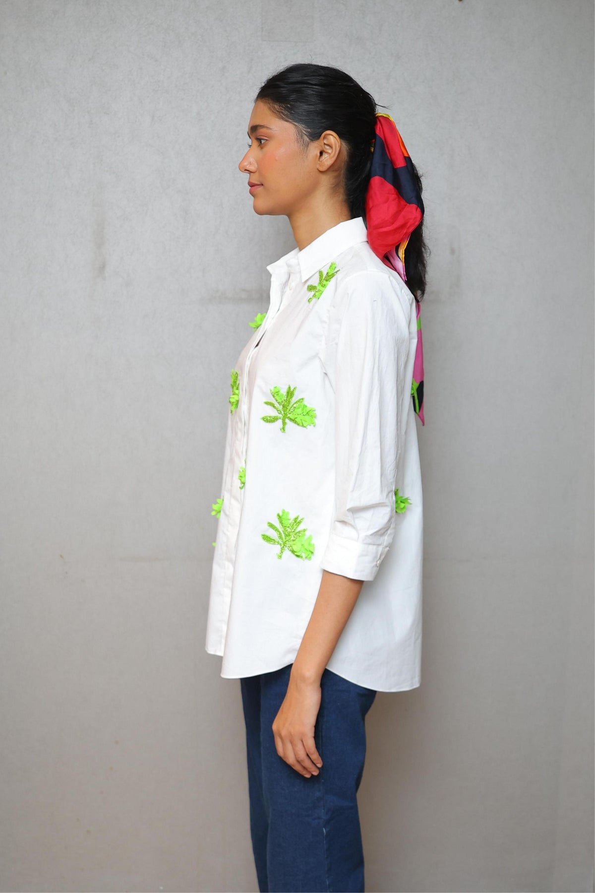 Banana Tree White Shirt