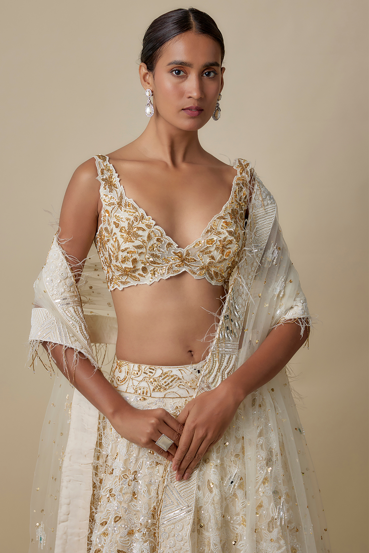 Tagh Lehenga Set