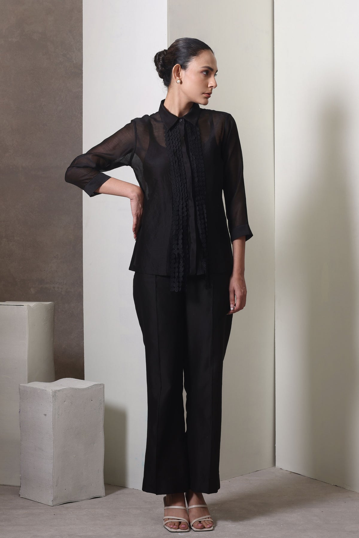 Ellipse Shirt and Linear Pants