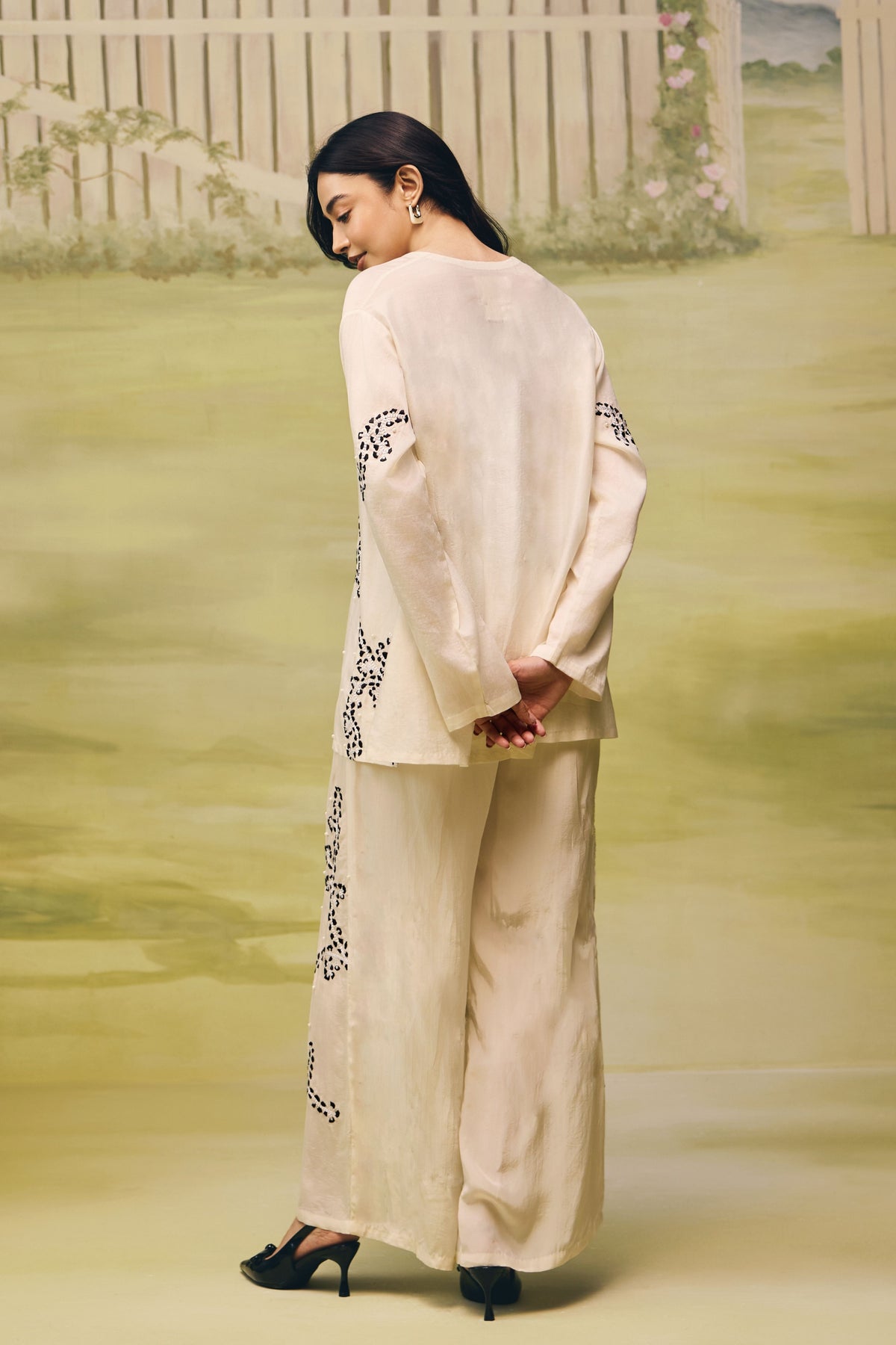 Porcelain Ink Easy Co-ord Set
