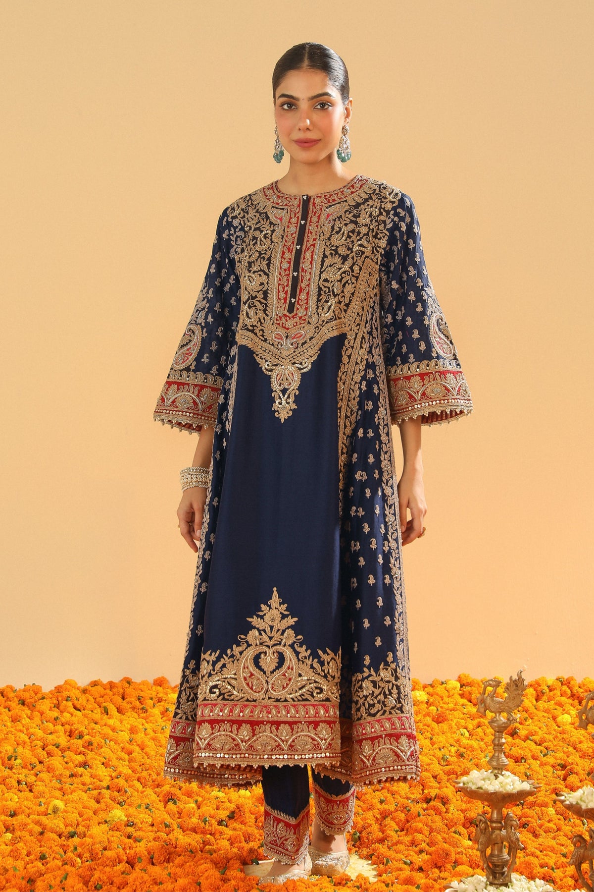 Deep Blue Kurta Set