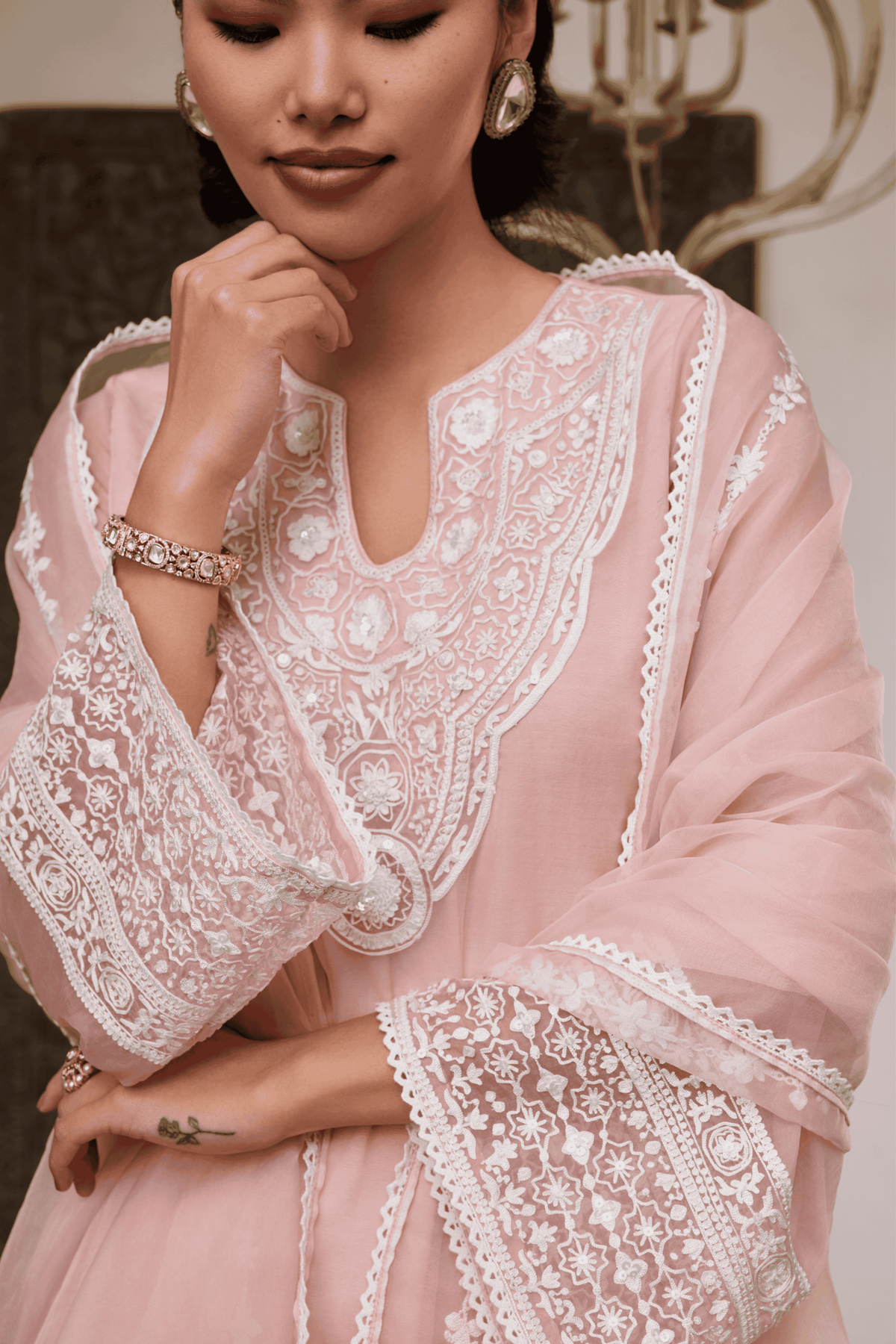 Pink Kurta Set