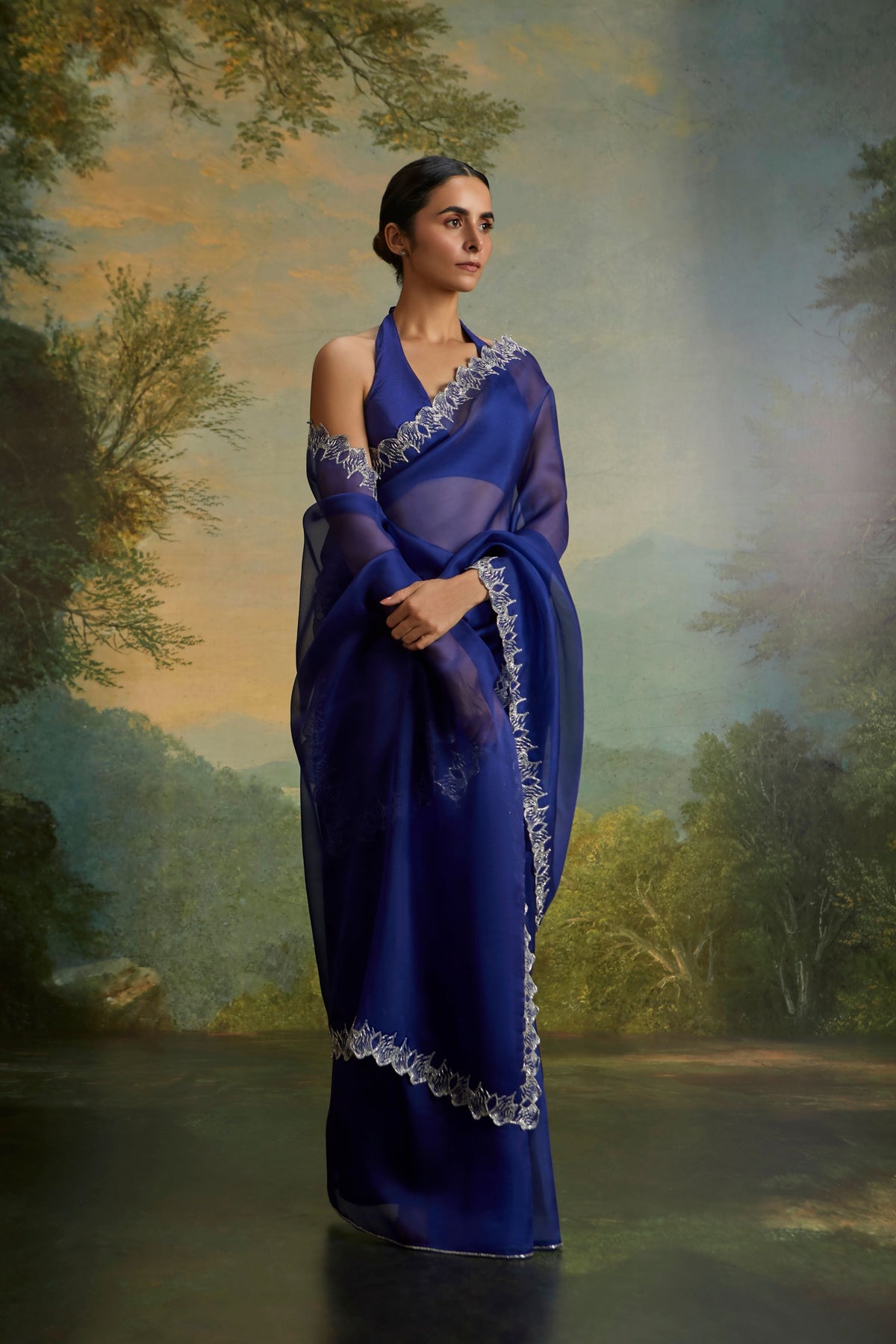 Panthera Tigris Saree