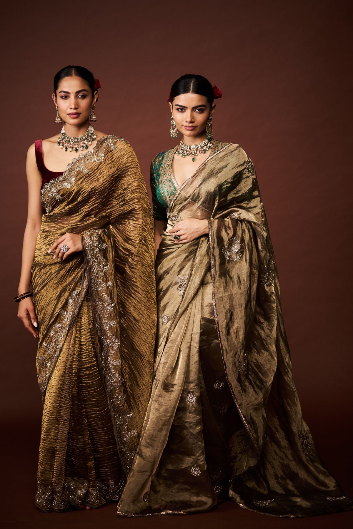Noor boota Saree Set