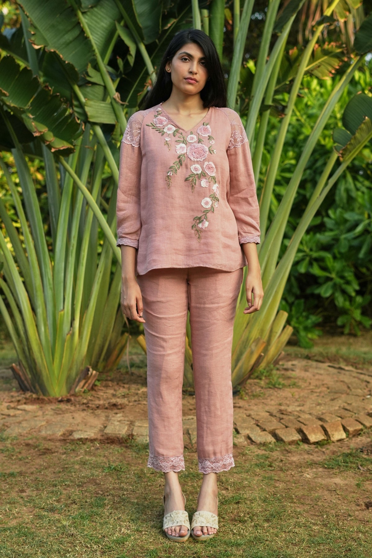 Whimsical Rose Bud Co-ord Set
