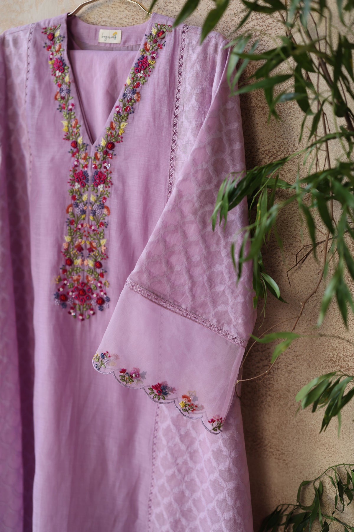 Rua Light Purple Kurta Set