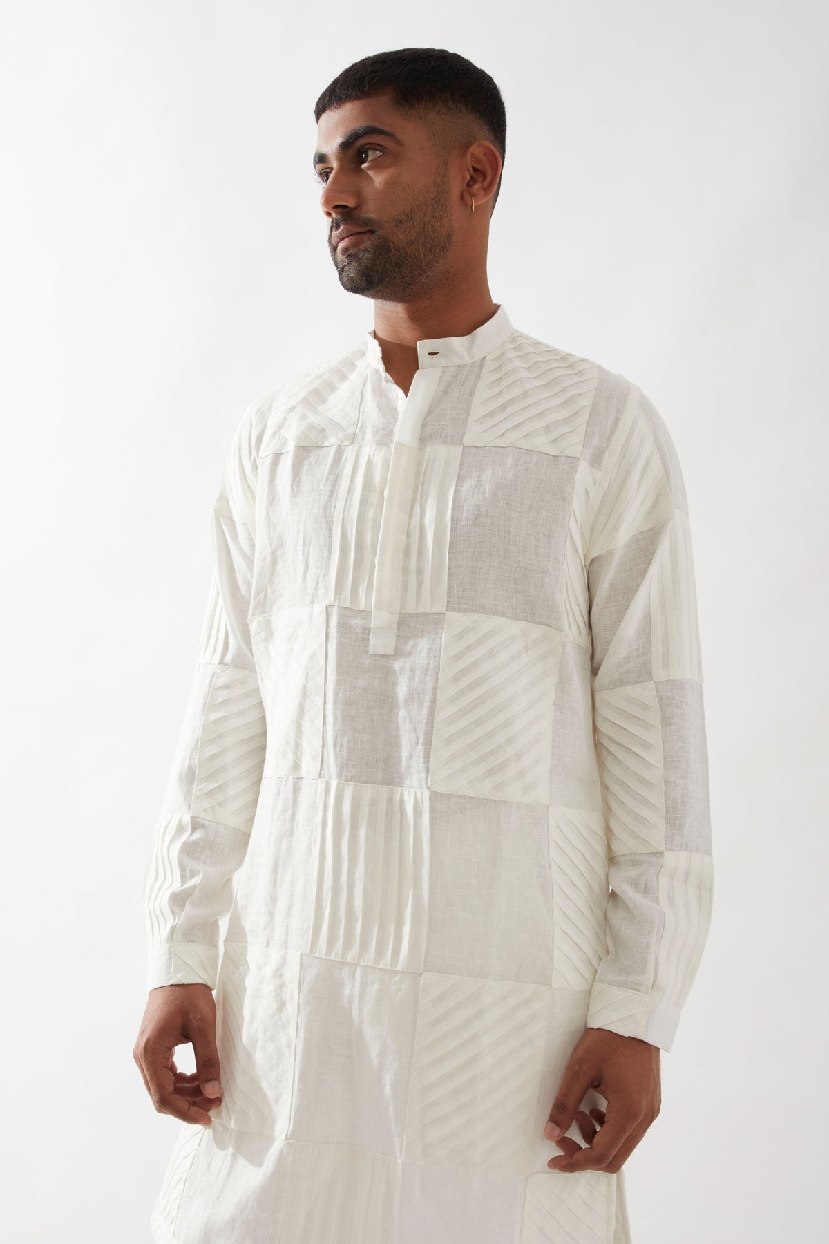 Ezra White Kurta