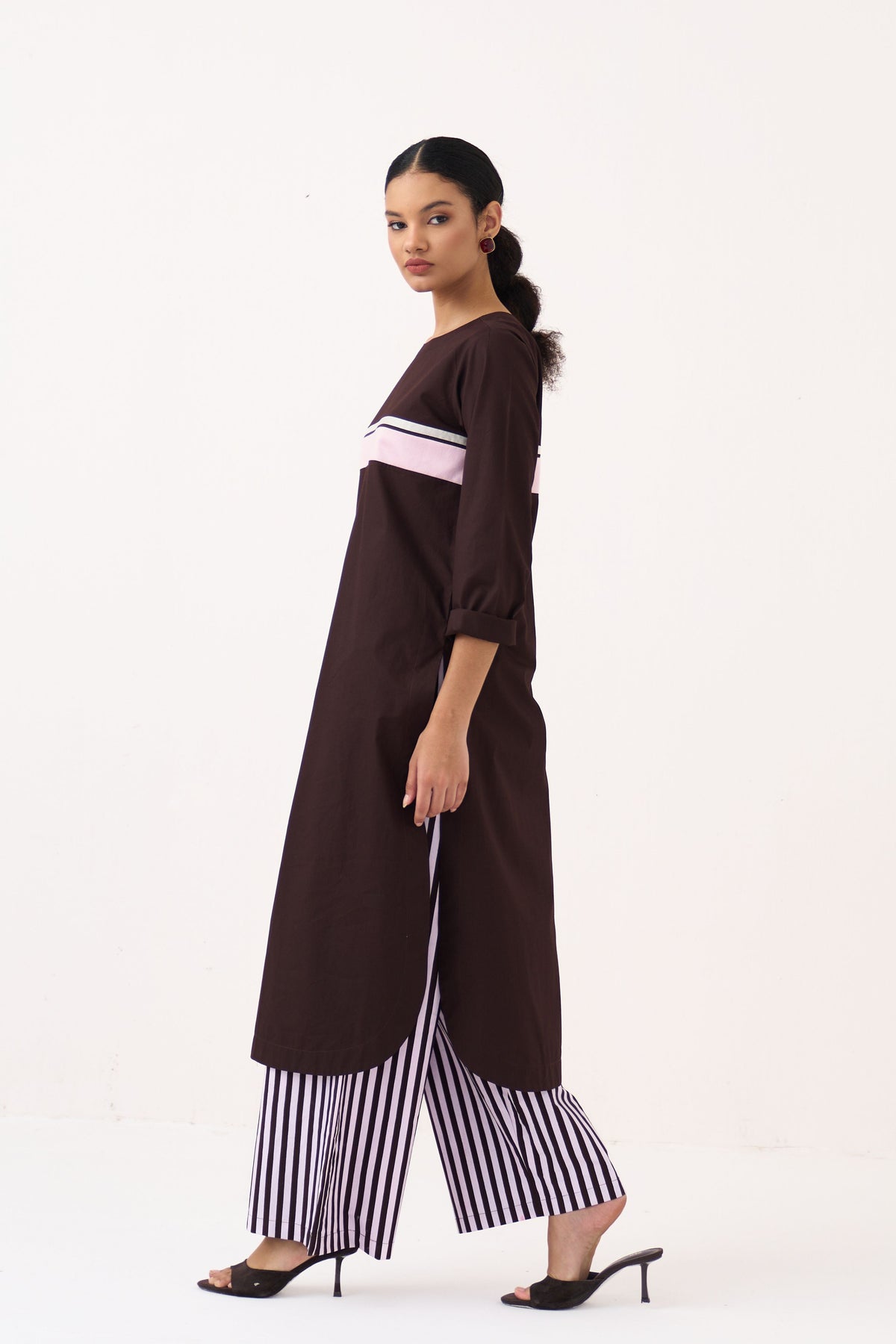Long Jumper Tunic Set