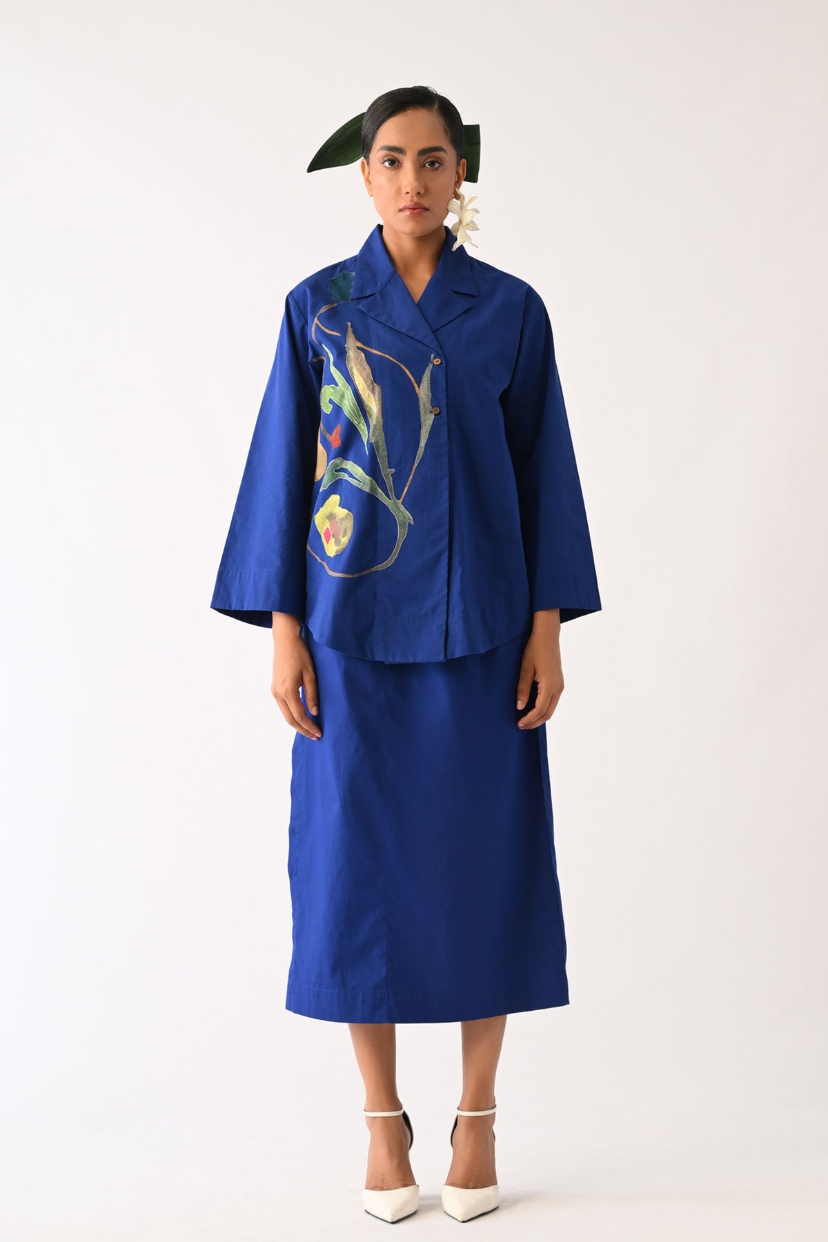 Botanica Rb Psyflora Applique Shirt