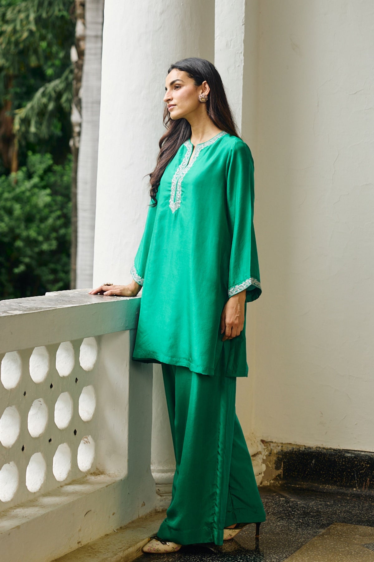 Chiara Jade Tunic Set