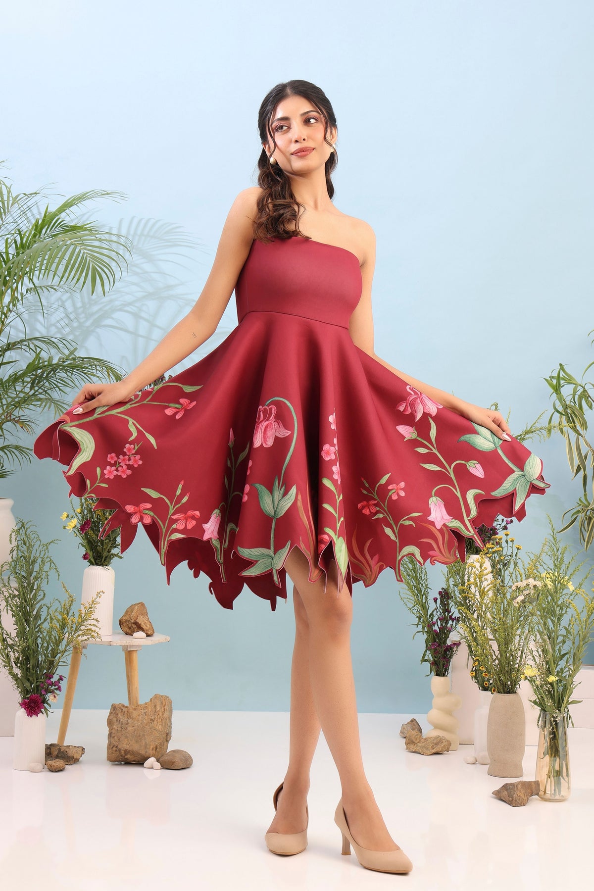 Short Printed Dress