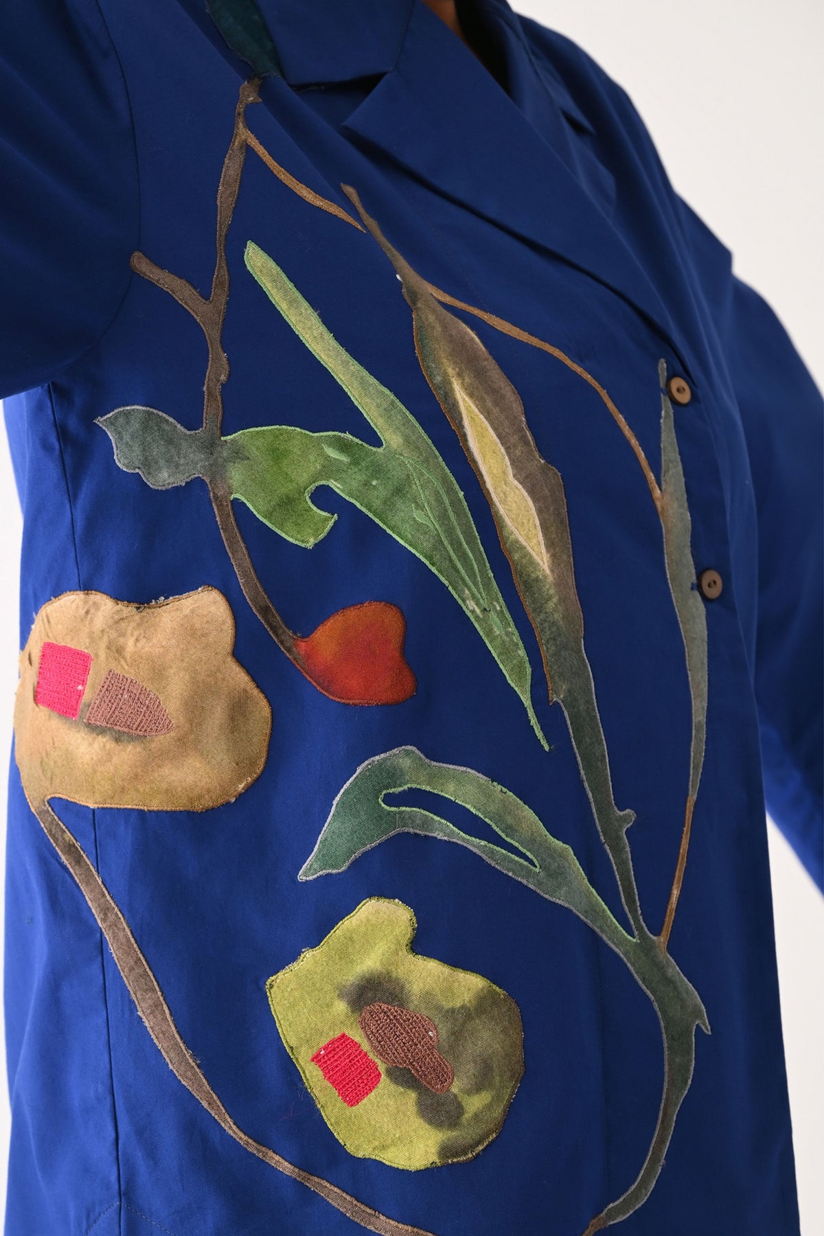 Botanica Rb Psyflora Applique Shirt