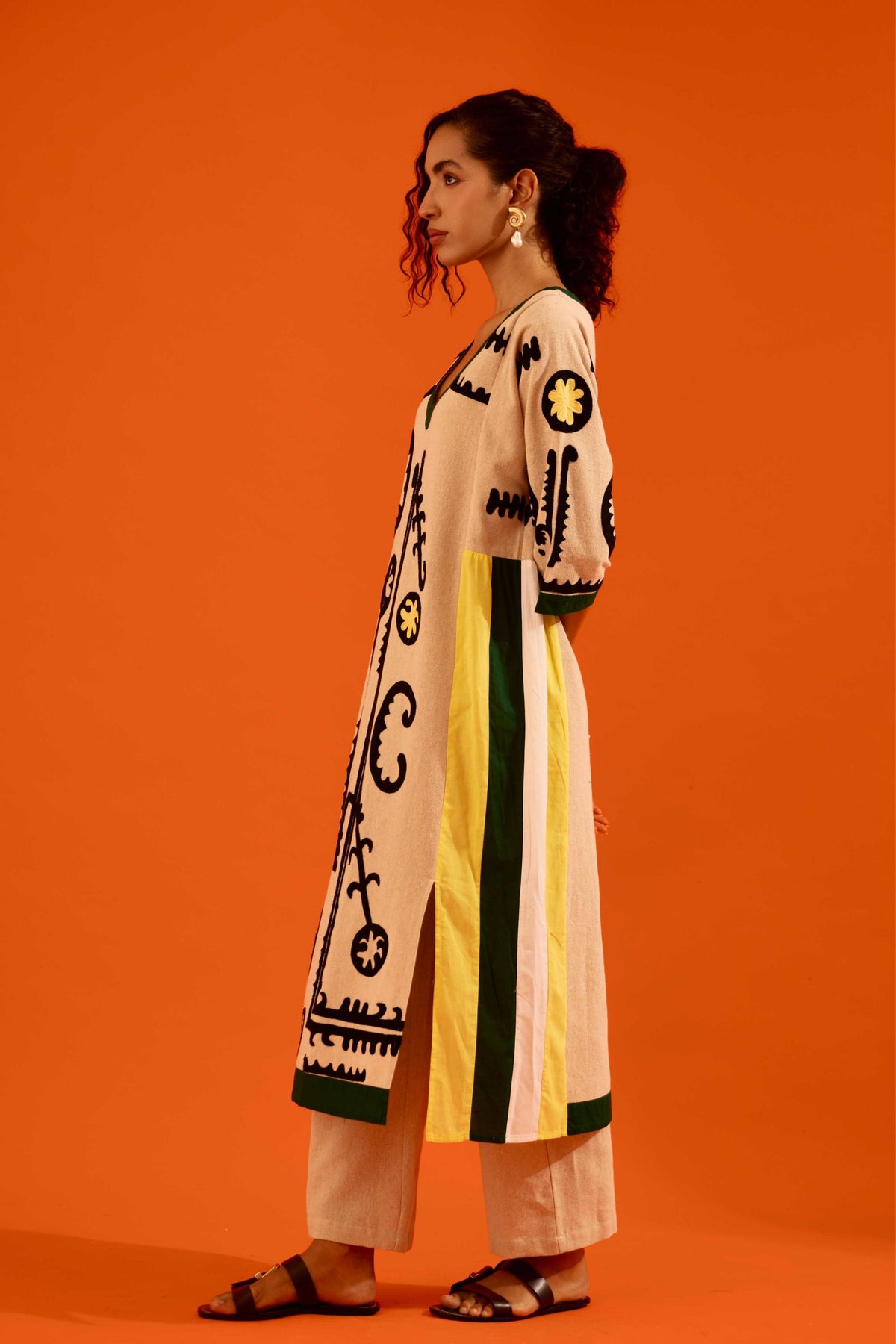 Maasai Motif Tunic Set