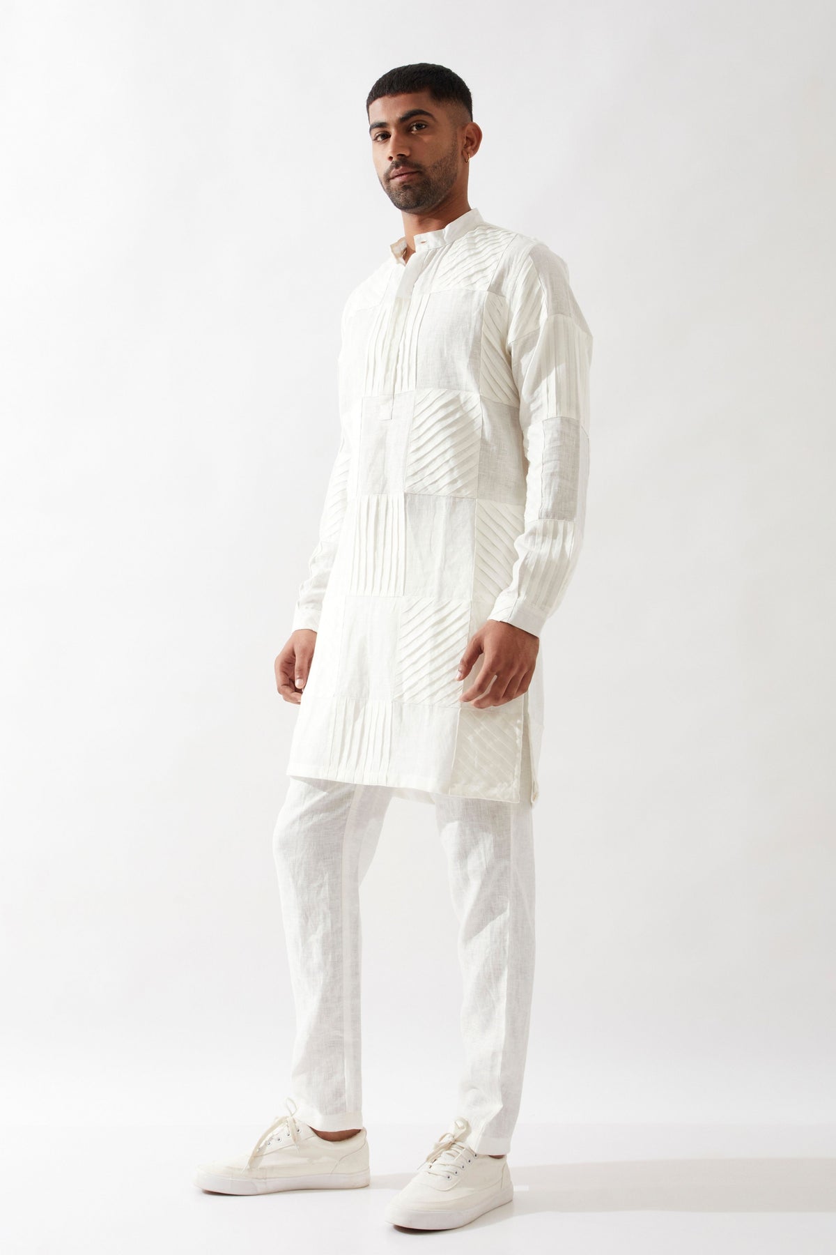 Ezra Kurta White Set